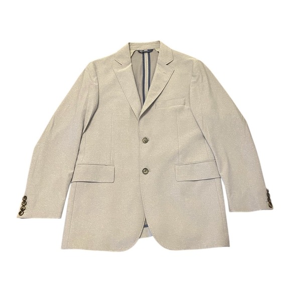 Vineyard Vines Other - Vineyard Vines Mens Gray & Blue Performance‎ Sportcoat Blazer 38R